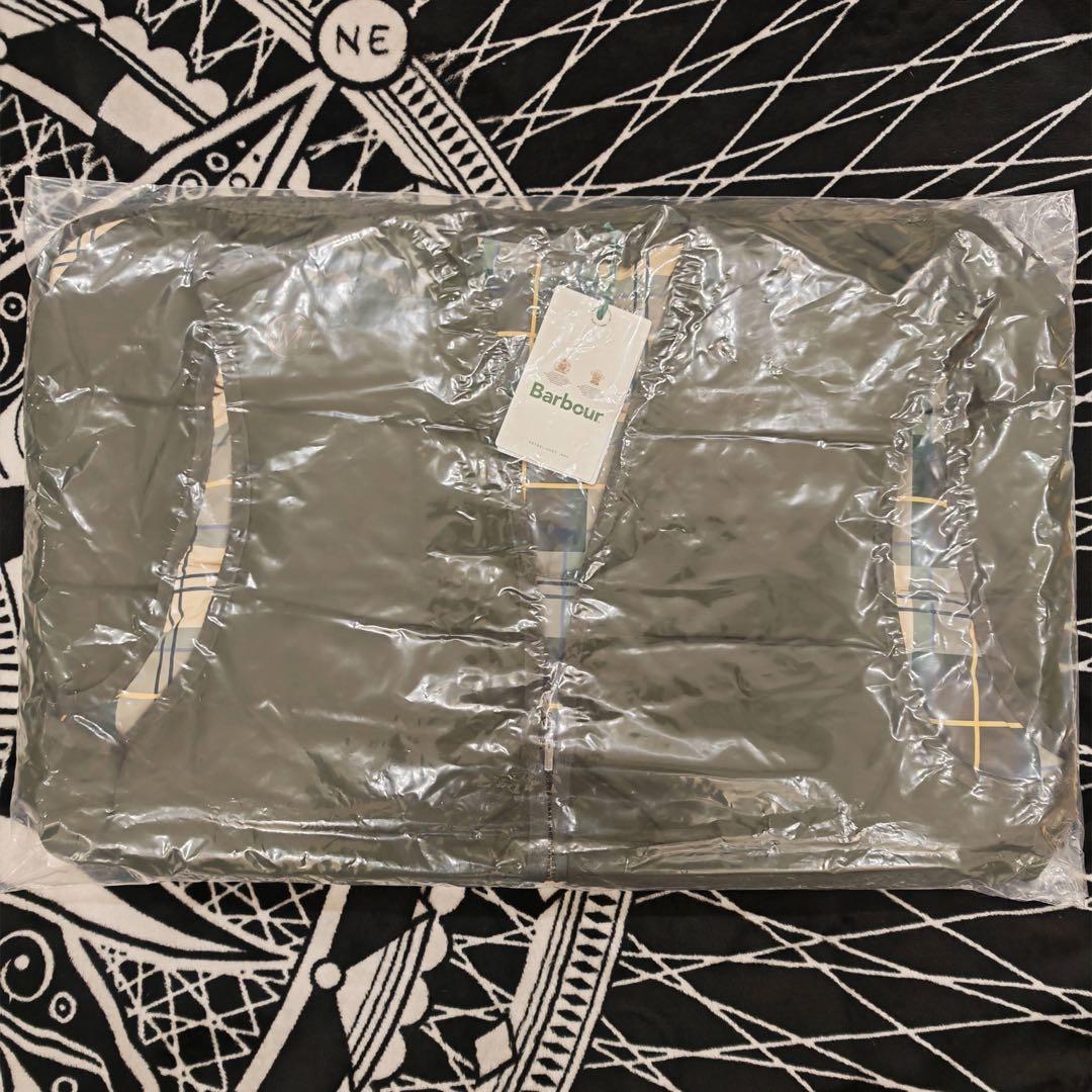 バブアー リバーシブル ライナー キルティングベスト チェックダウン