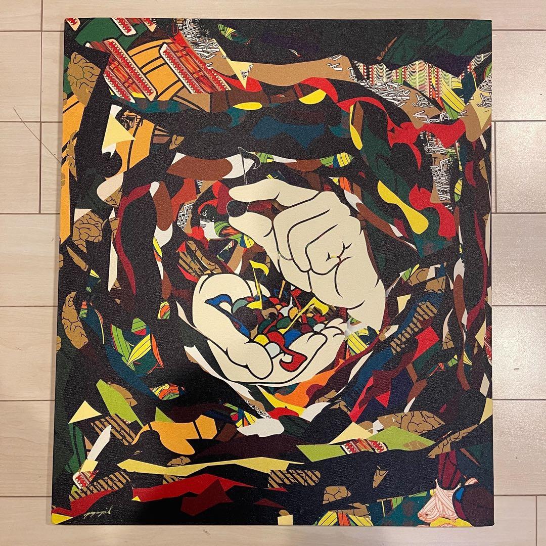 特別価格 POPY OIL 原画 OIL WORKS OLIVE OIL POPY OIL “OIL CH