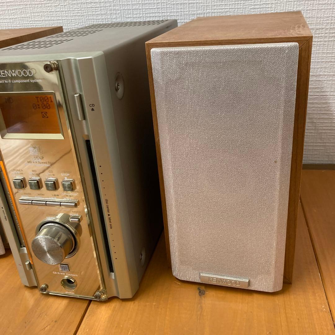 No.271 KENWOOD CD/MDコンポ ES-3MD ケンウッド - メルカリ