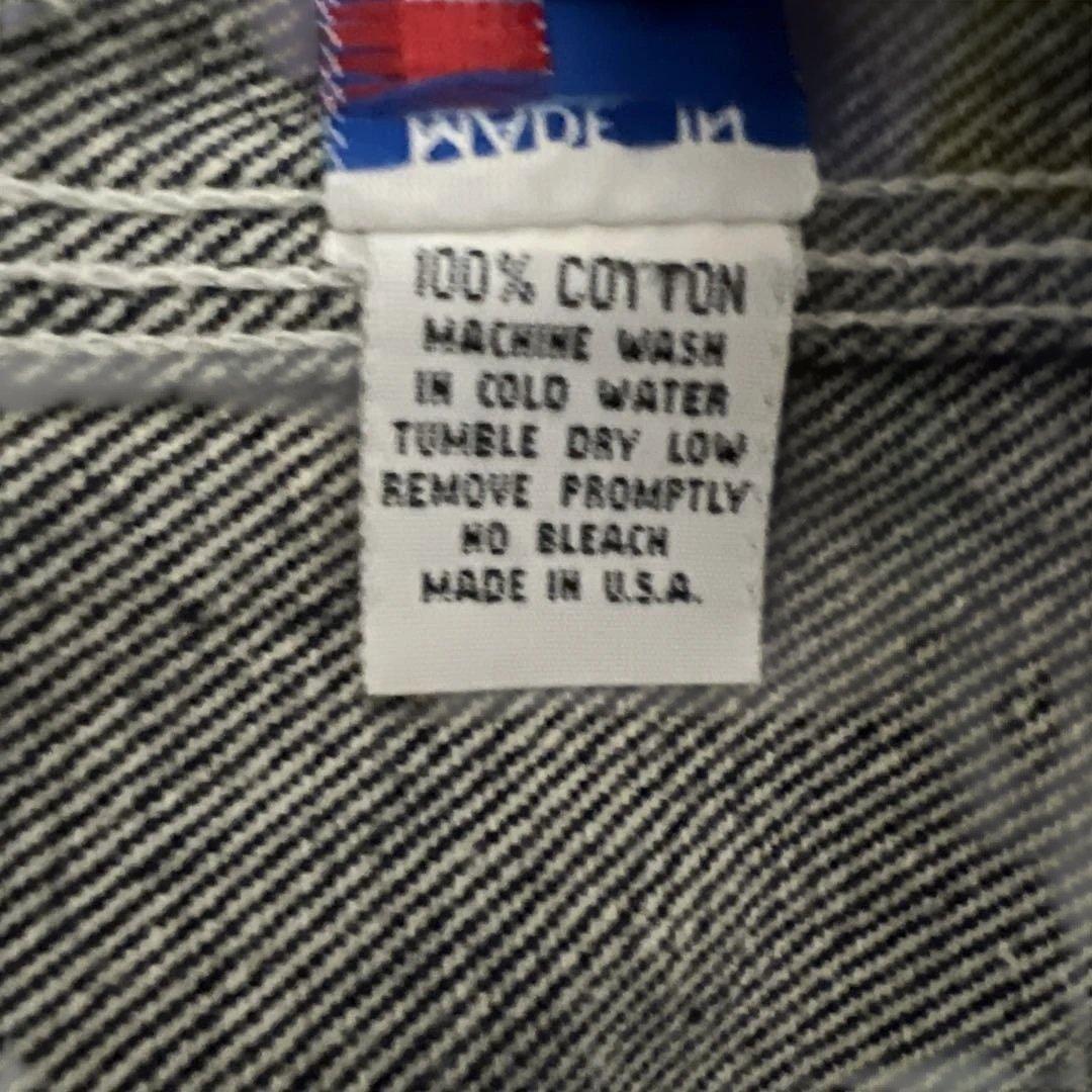 90s`デニムカバーオール ワークジャケット メンズS相当 ユニセックス許可
