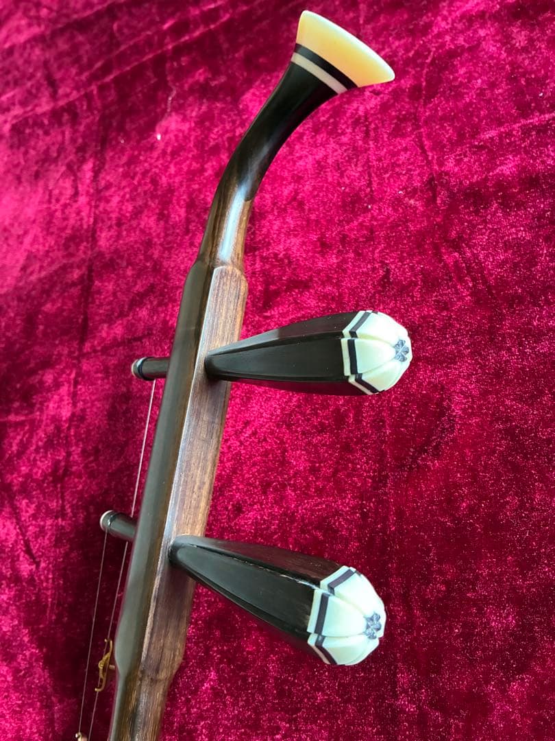 二胡☆最上級明清老紅木☆古月琴坊・万其興製作☆十年保証☆1123人100