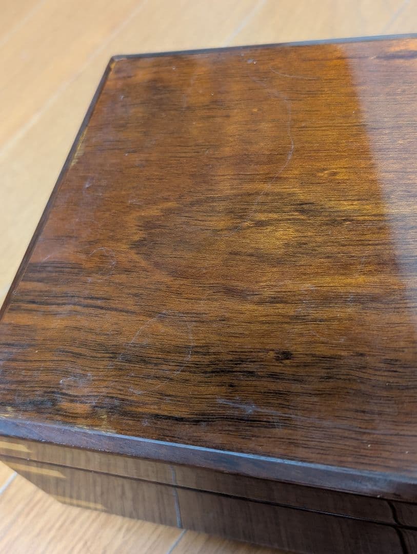 ORPHEUS 木製オルゴール50弁 愛の賛歌 エーデルワイス