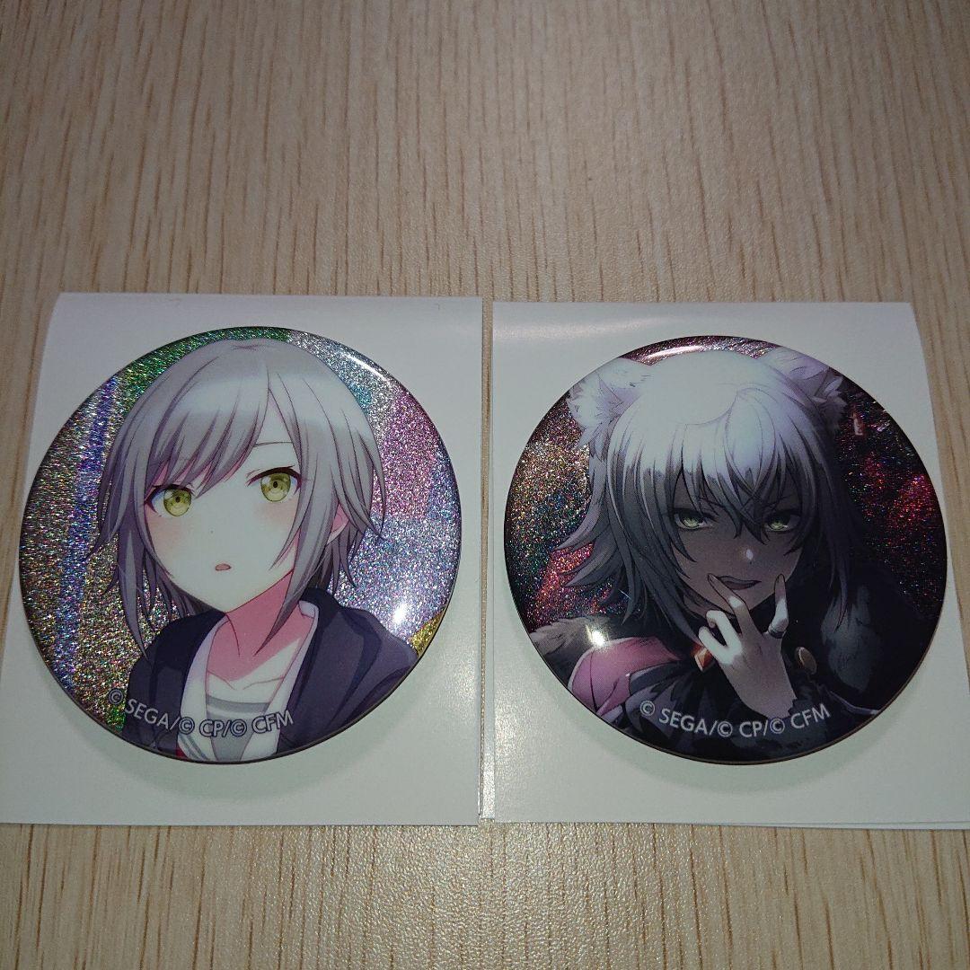 プロセカ 日野森志歩 グリッター缶バッジ イベントイラストvol.25&26A