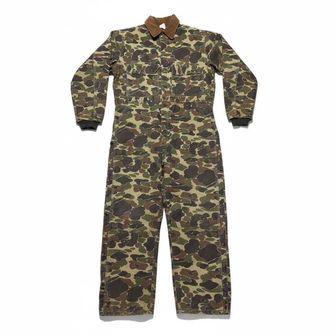 Carhartt 迷彩 オーバーオール 44R US製　IDEALジップ 80s 楽天市場】80s 90s USA製 □ カーハート CARHARTT ダックハンター カモ