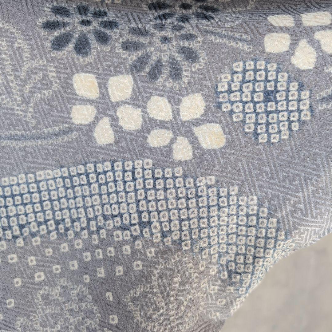 訪問着 フルセット 着物 正絹 絞り トールサイズ 薄紫 花 C1 - メルカリ