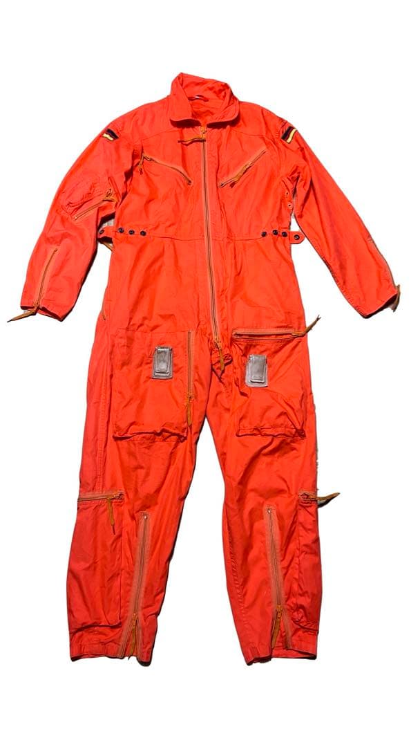 70s ドイツ軍 ジャンプスーツ ツナギ フライトスーツ 1977年製 - メルカリ