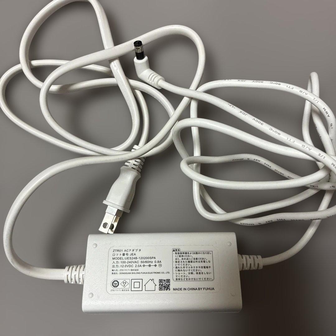 ZTR01 ACアダプター （speed Wi-Fi HOME5G L11用） - メルカリ