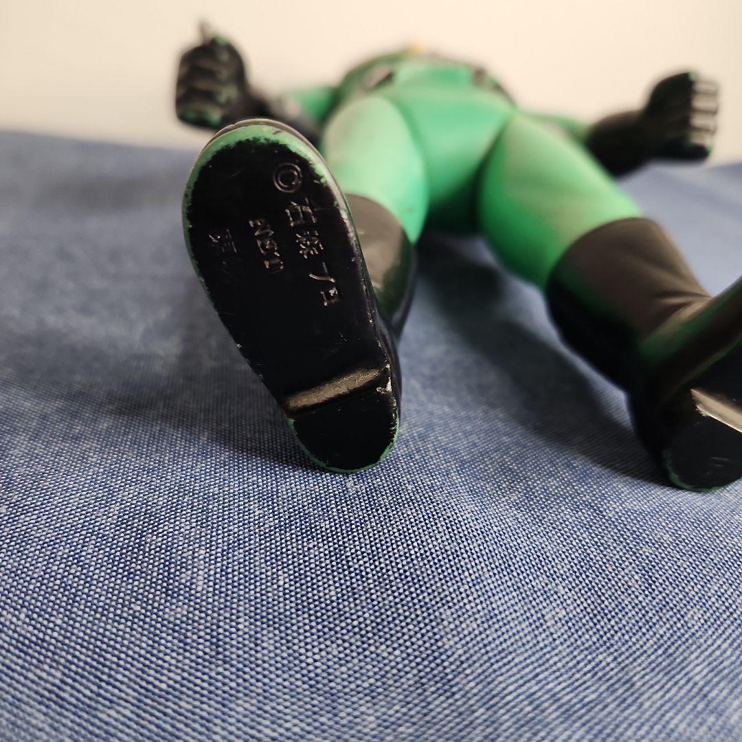 s*3様 ミドリレンジャー　ソフビ　面なし　武器なし　マントなし。レア