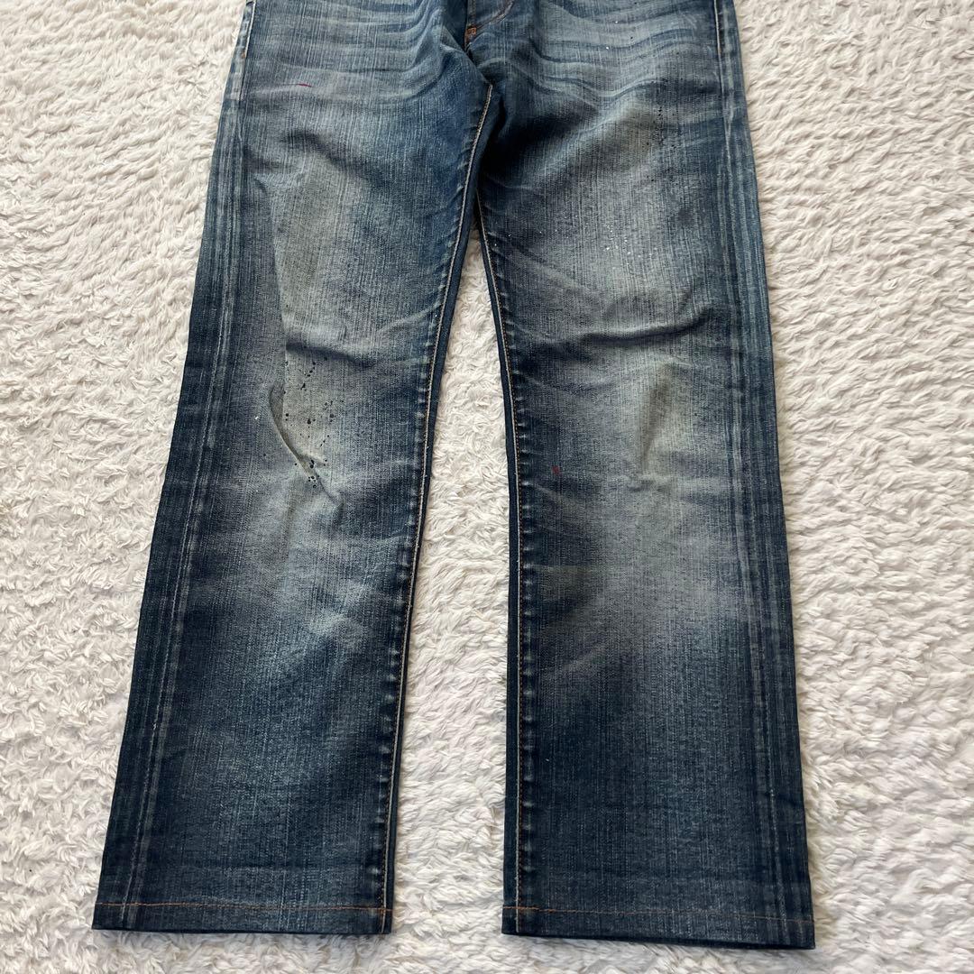 Dior Homme 08SS クリス期 ペイント ストレッチ デニム パンツ - メルカリ