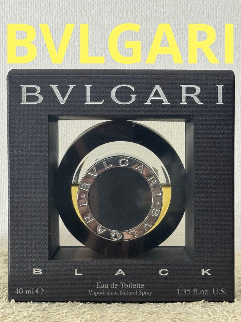 ブルガリ ブラック オードトワレ 40ml - メルカリ