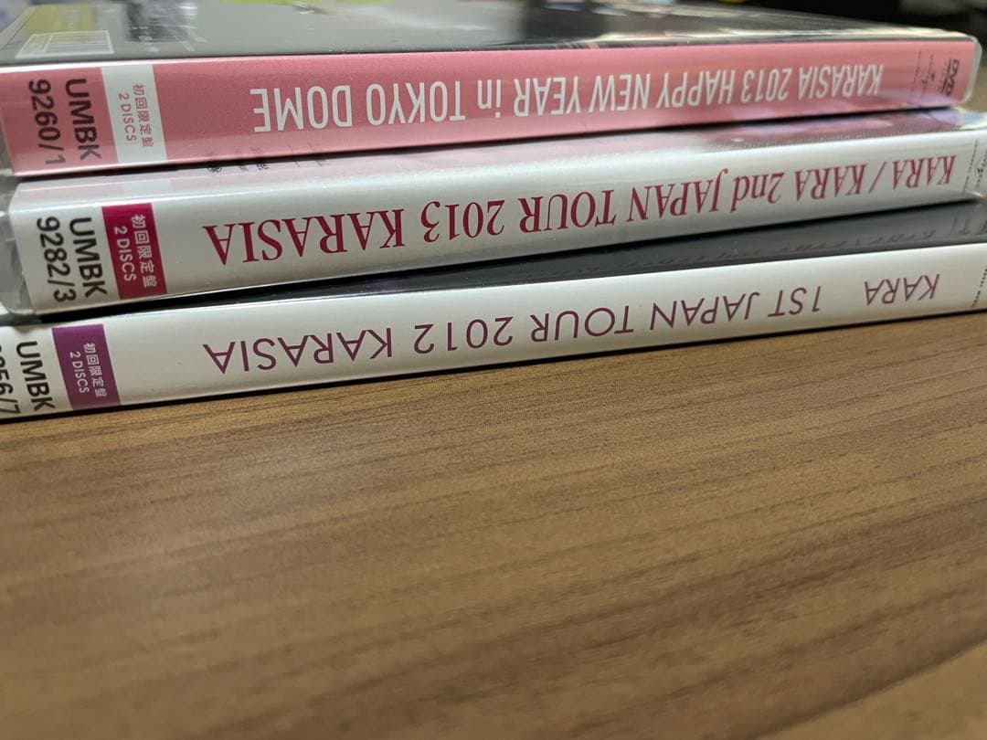 KARA KARASIA LIVE DVD セット まとめ売り - メルカリ