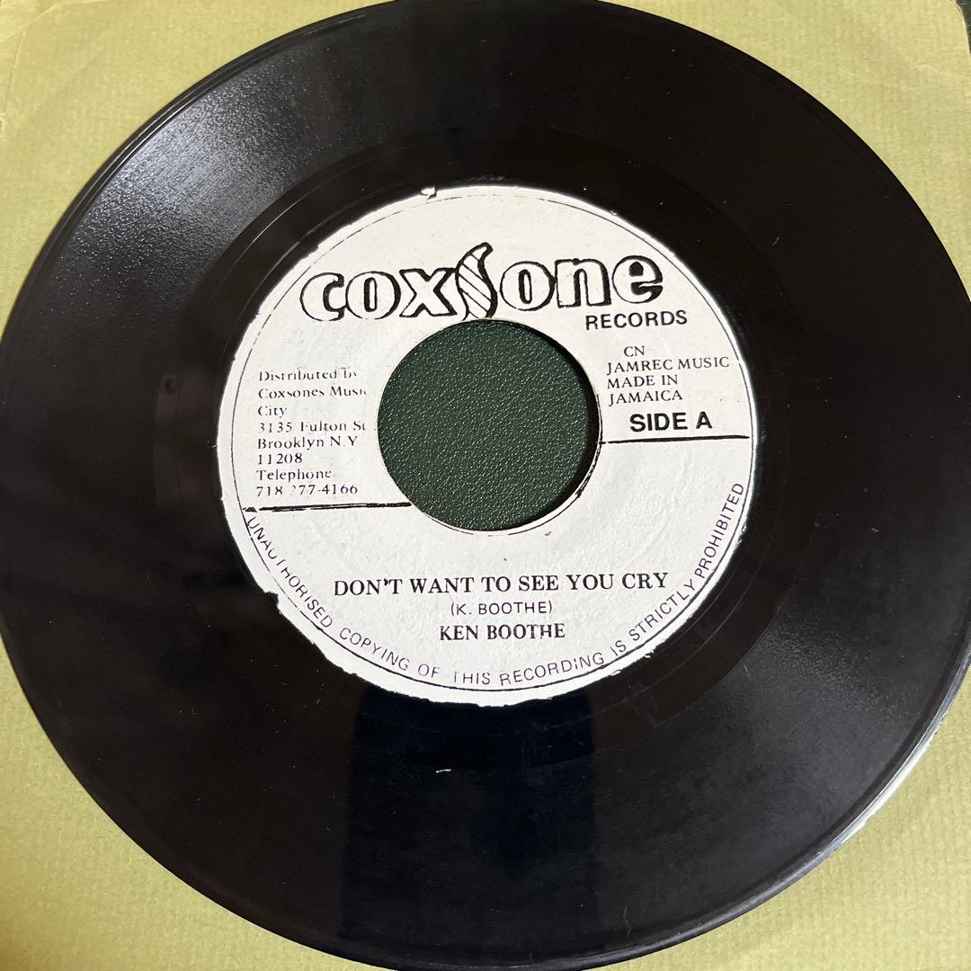 KEN BOOTHE DON'T WANT TO SEE YOU CRY - メルカリ