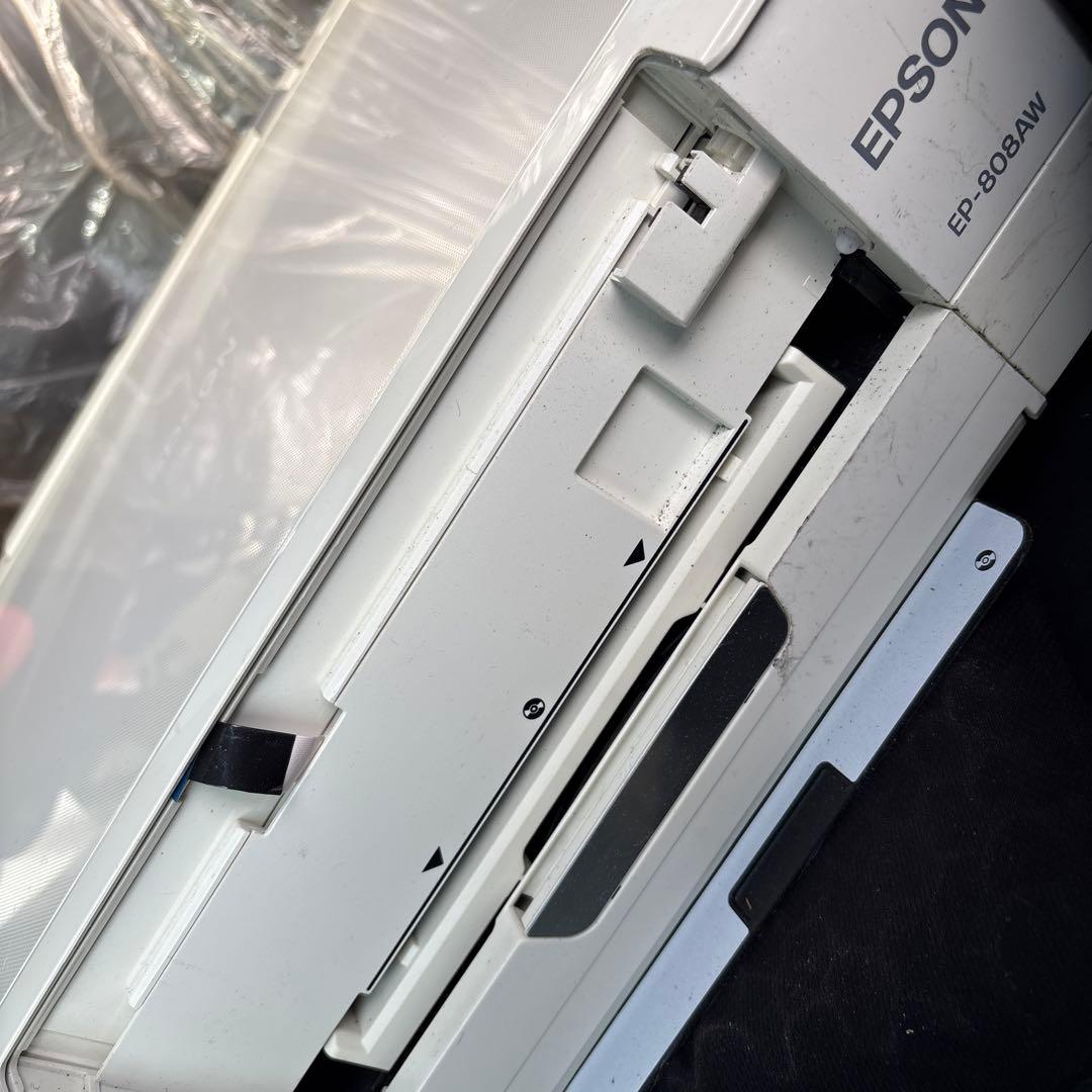 EPSON EP-808AW インクジェットプリンター Amazon.co.jp: EPSON Printer Ink Jet Multifunction Colorio EP-808A