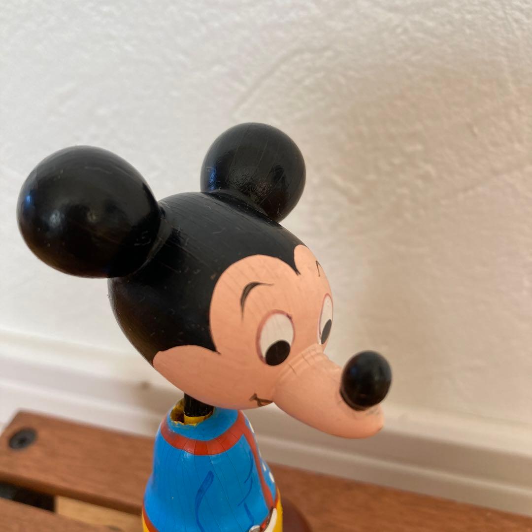 昭和レトロ ディズニーまんがこけし ミッキーマウス ヴィンテージ 日本