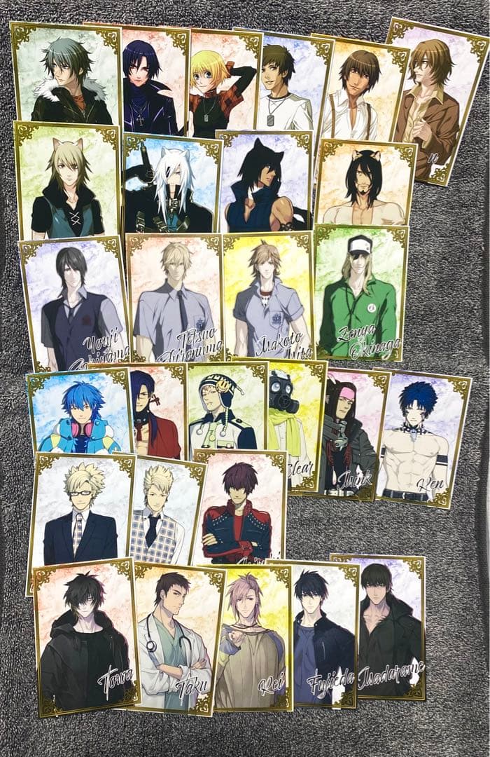 ニトロキラル キラメモ展 特典 ビジュアルカード 全種セット