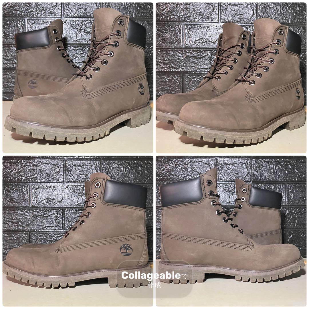 【美品Timberland】27.5cm ティンバーランド チョコブラウン