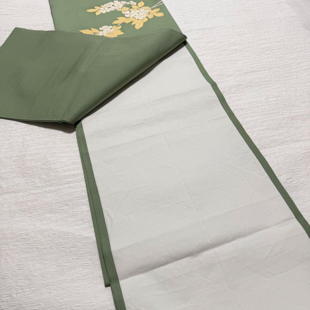 m-112 塩瀬 桜 正絹 名古屋帯 - メルカリ