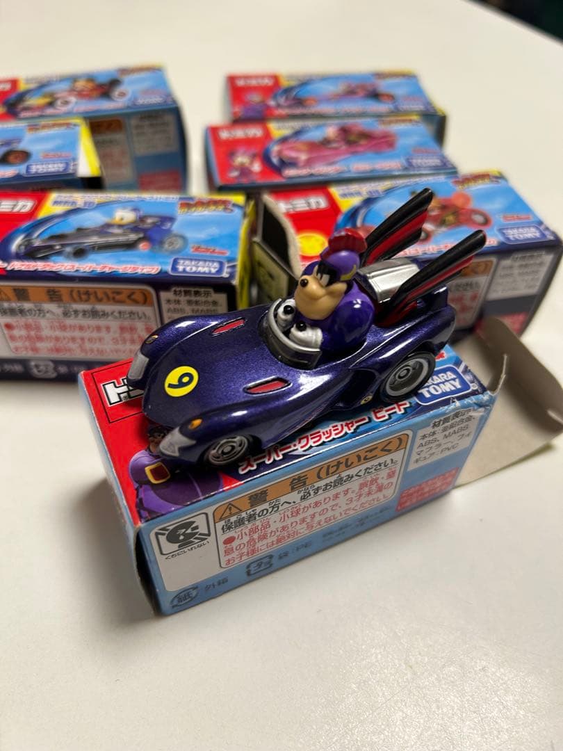 ✨トミカ✨ディズニー✨ミッキーマウスとロードレーサーズ✨9種セット