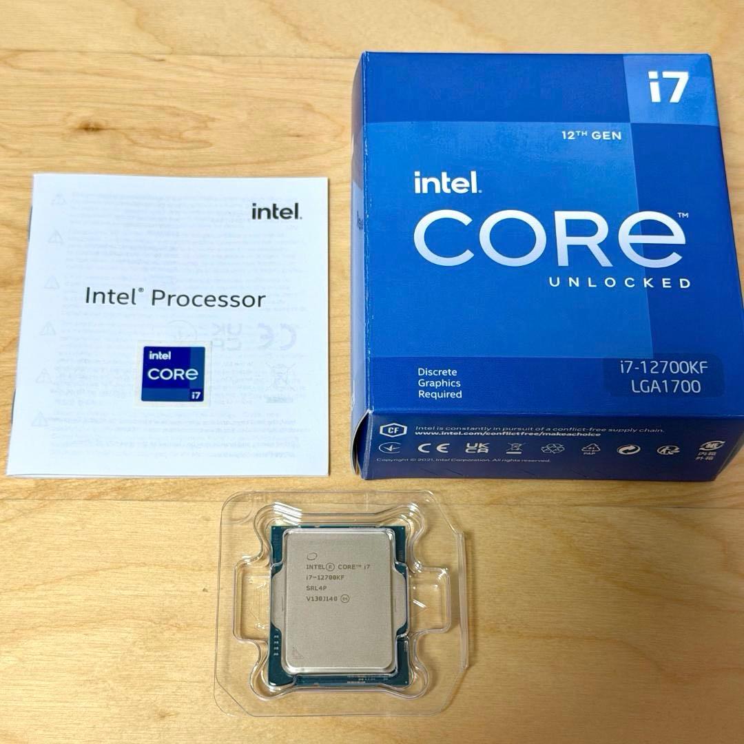 Intel Core i7-12700KF CPU (LGA1700) 定格運用 Intel Core i7 12700KF」をレビュー。TGP300Wグラボのお供に最適