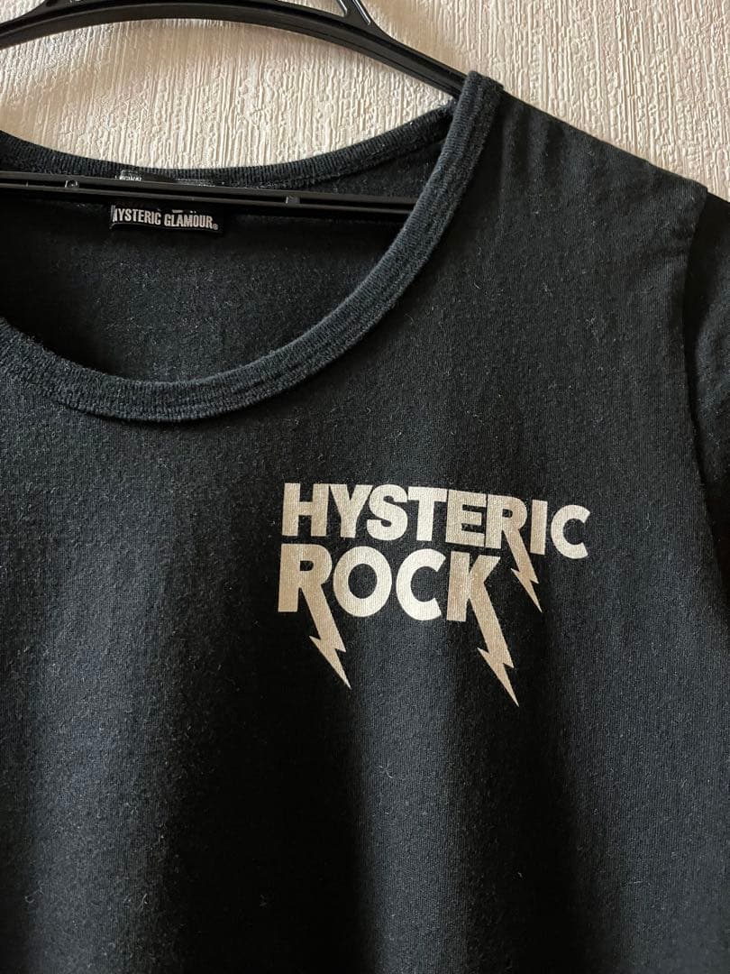 ヒステリックグラマー バックプリントワンピース ヒスガール ロゴ