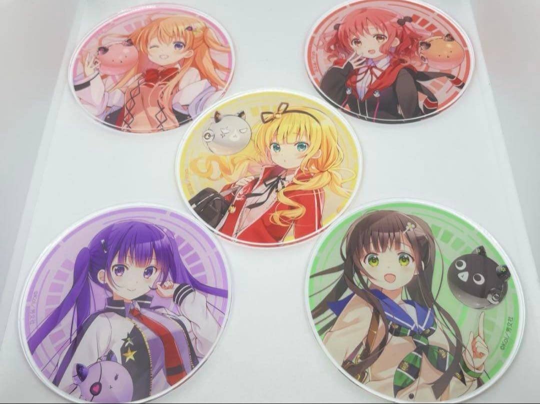 ご注文はうさぎですか ごちうさ グラッテ アクリルコースター 特典 5点