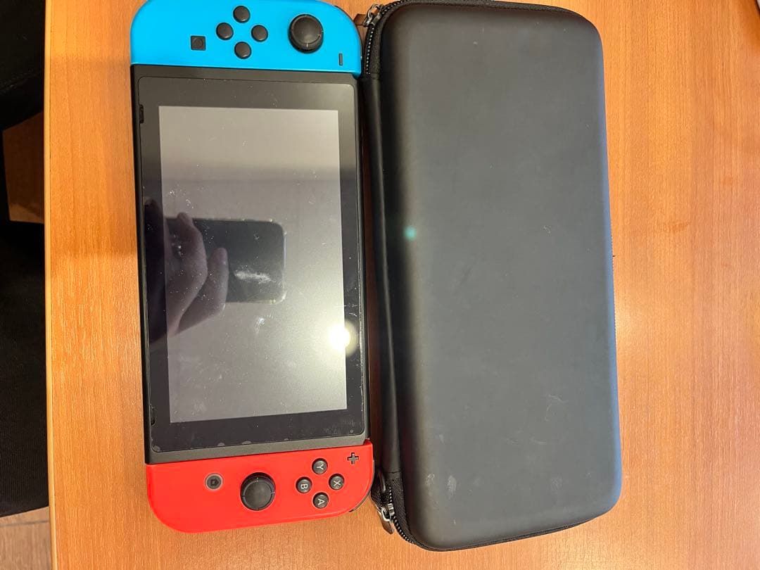 美品　Nintendo Switch 青/赤 ジョイコン付き Amazon.co.jp: 【整備済み品】 Nintendo Switch Joy-Con(L) ネオン
