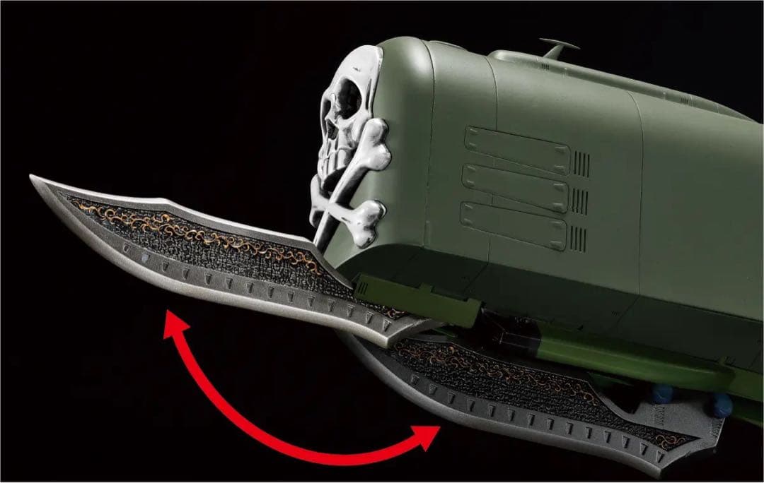 未組立アシェット アルカディア号 ダイキャストギミックモデルをつくる