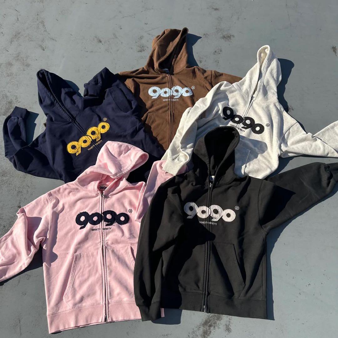 茶色 9090 OG Logo Zip Hoodie Pants セットアップ - メルカリ