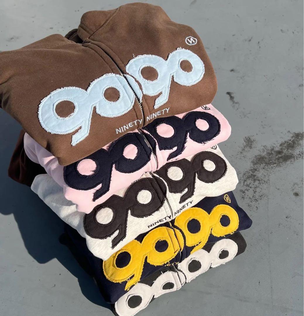 茶色 9090 OG Logo Zip Hoodie Pants セットアップ - メルカリ