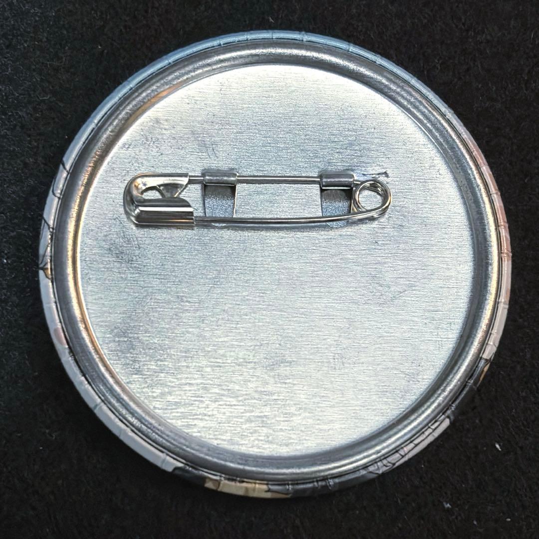 銀魂 坂田銀時 缶バッジ 一番カフェ ～普段格好つける奴に限って寝顔が