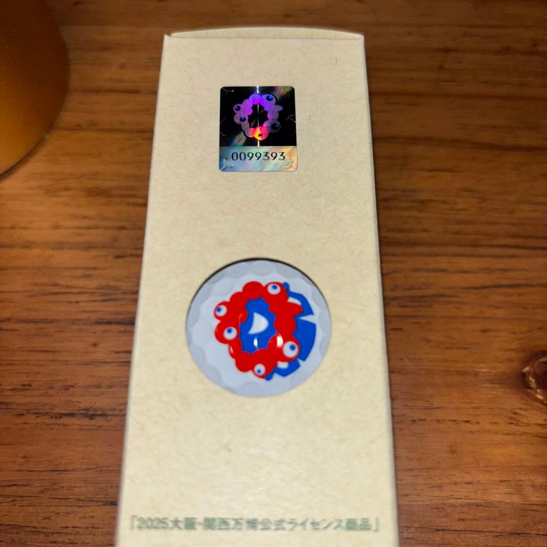 新品 EXPO2025 大阪万博 ミャクミャク ゴルフボール ブリヂストン