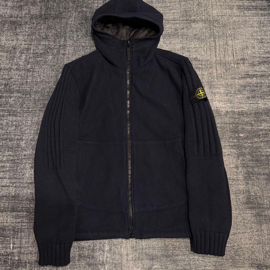 stone island アウター ニット上杉柊平着用 - メルカリ