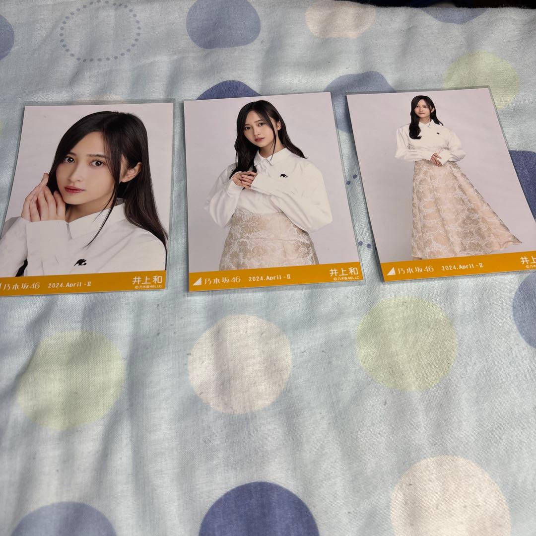 乃木坂46 井上和 生写真 2024.April-Ⅱ コンプ - メルカリ