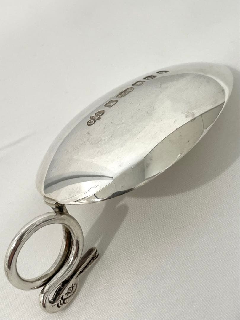 激レア！英国製 ブリタニアシルバー958 純銀スプーン 36.3g ホールマーク