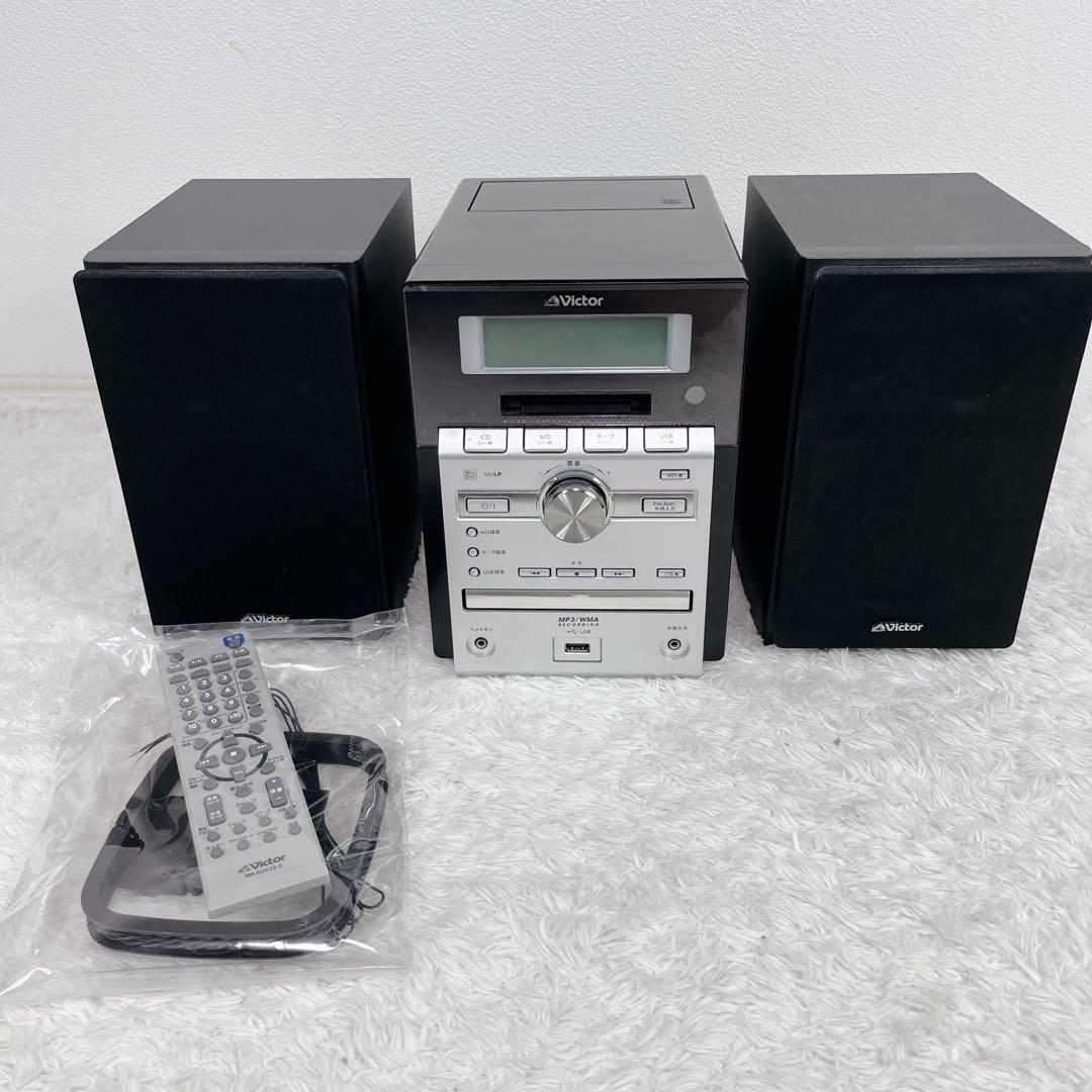 Victor UX-Z2 マイクロコンポーネント コンポ MD カセット CD - WWW