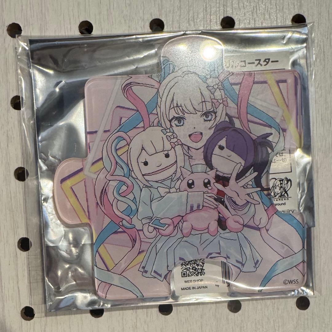 ニディガ パズル型アクリルコースター 超てんちゃん あめちゃん