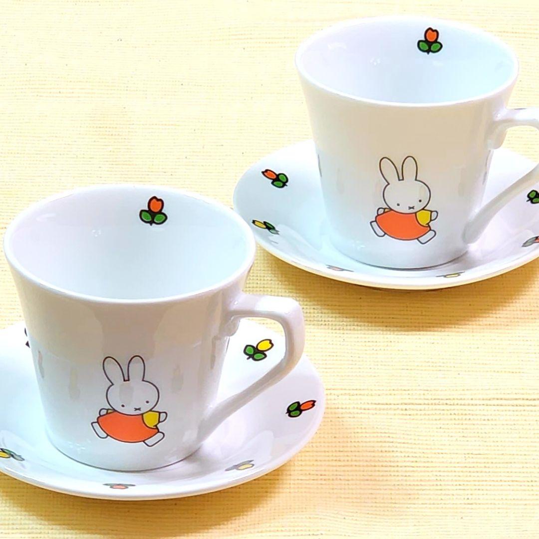 フジパン ミッフィー ペアティーカップ&ソーサー - メルカリ