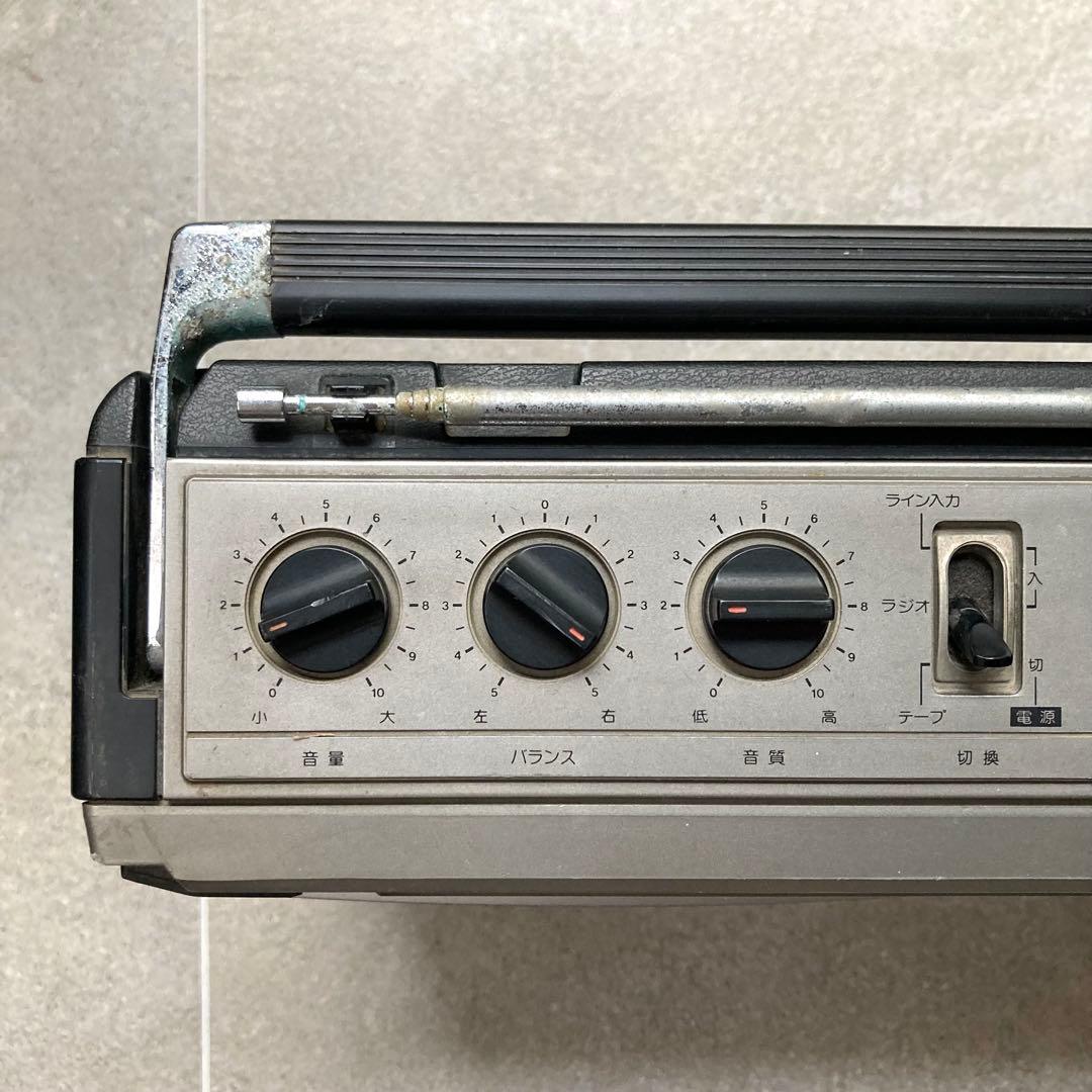 SHARP ラジカセ SEARCHER-XL GF-204 昭和レトロ - メルカリ