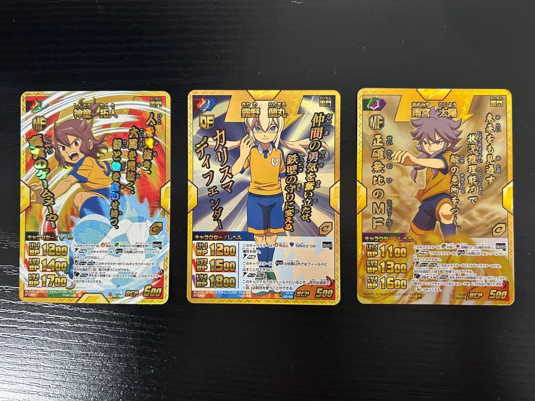 イナズマイレブンGOクロノストーン TCG 時空最強イレブン コンプ