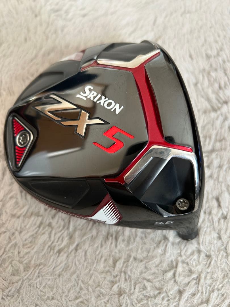 Srixon ZX5 9.5°ドライバーヘッド 非純正カバー付