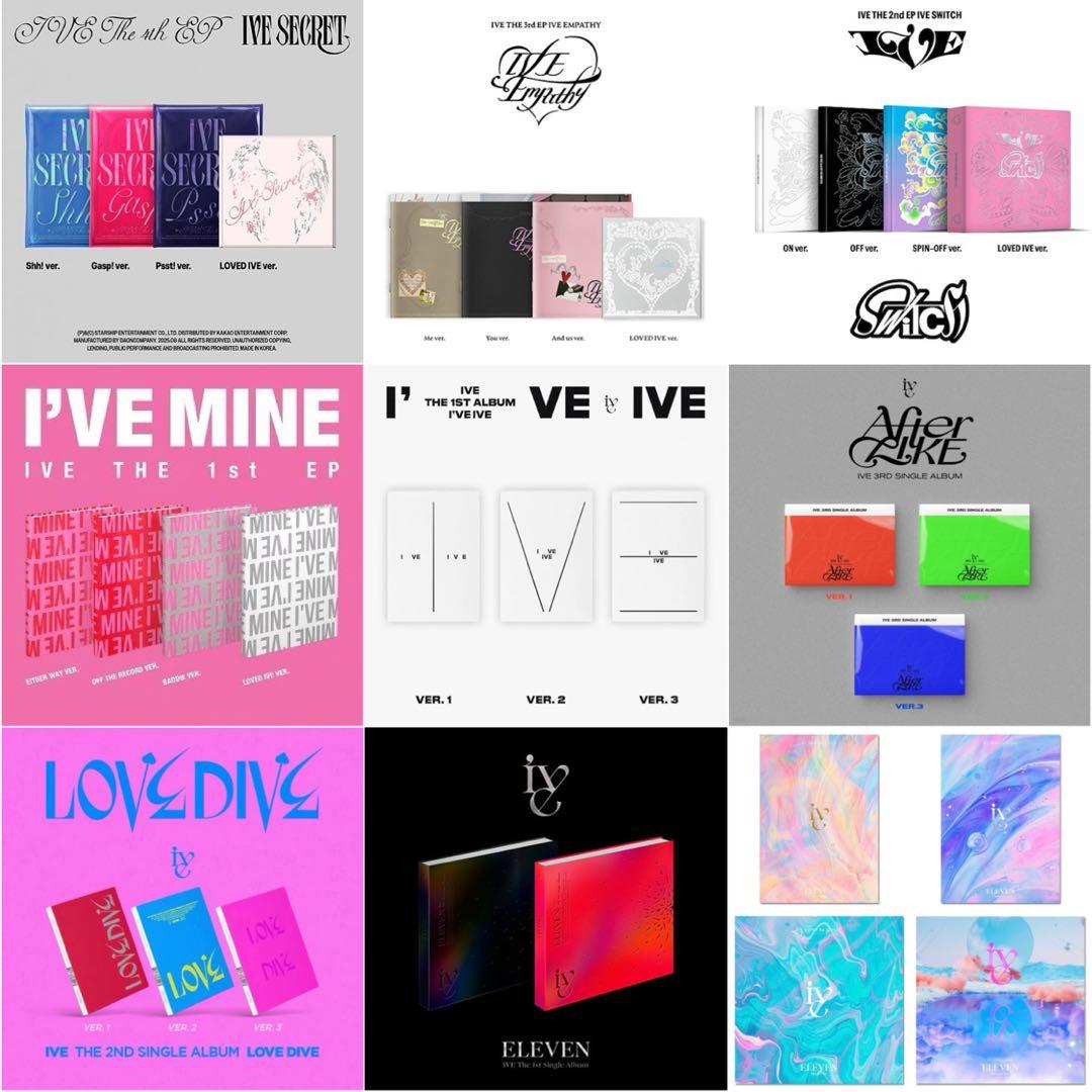 【新品未開封】IVE SECRET EMPATHY SWITCH　全31枚セット 51gFczmTsAL._AC_UF350,