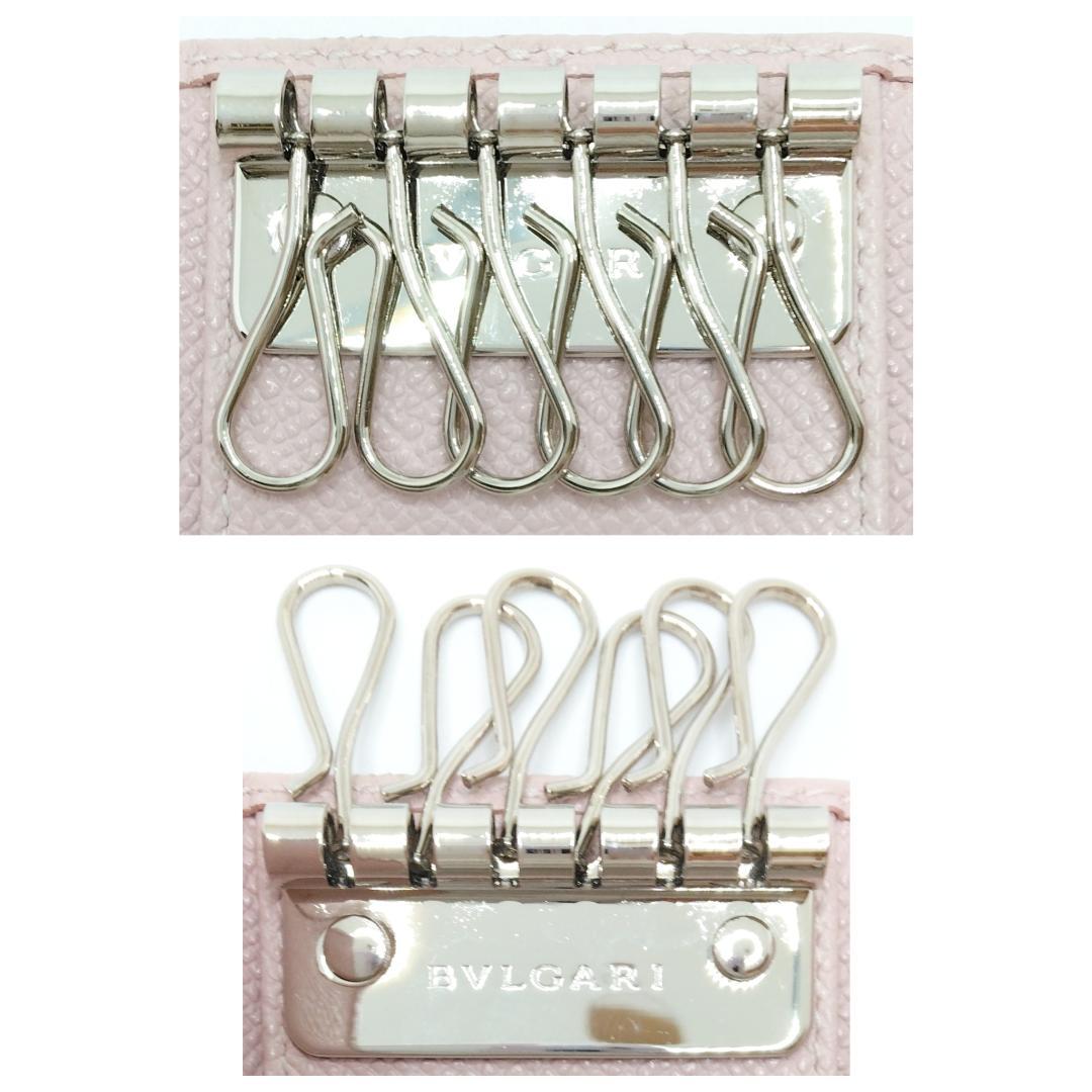 ブルガリ 6連キーケース ビーゼロワン ロゴクリップ 中古品 (38015