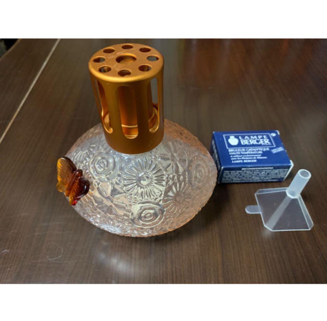 【LANPE BERGER】ランプベルジェ バタフライ オレンジ 新オイル追加 2025/06/24】アロマオイル ランプベルジェ フレグランス