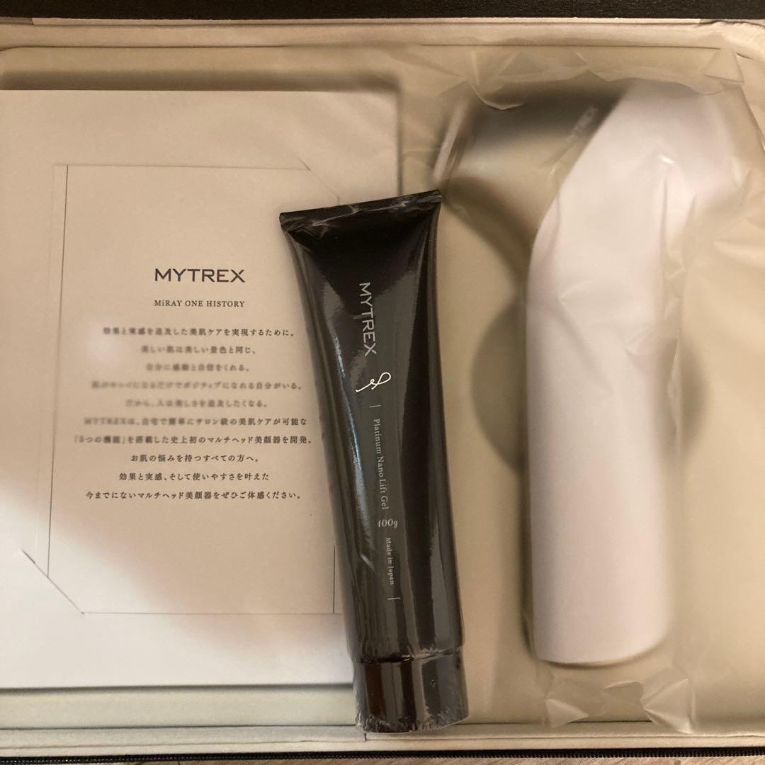 新品未使用 MYTREX MiRAY ONE ホワイト 専用ジェル付き dショッピング |【ホワイト】美顔器 リフトアップ MYTREX MiRAY ONE