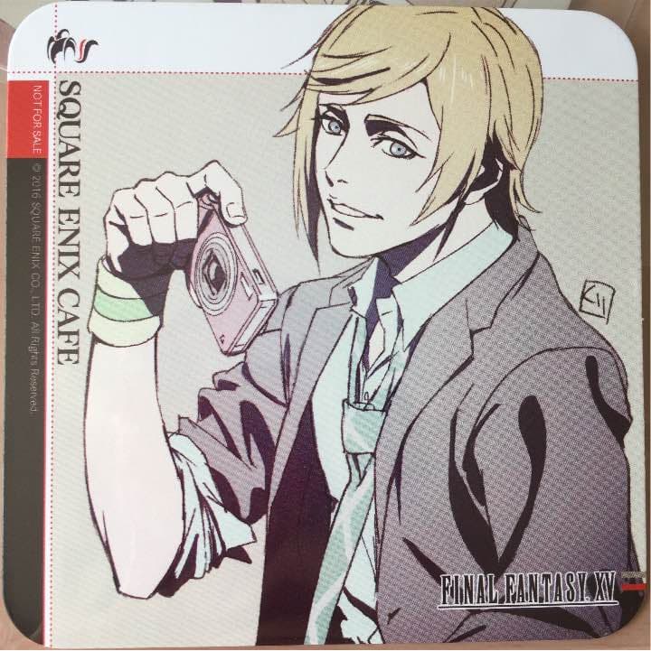 スクエニカフェ FF15 第4弾 コースター プロンプト幼少期 プロンプト