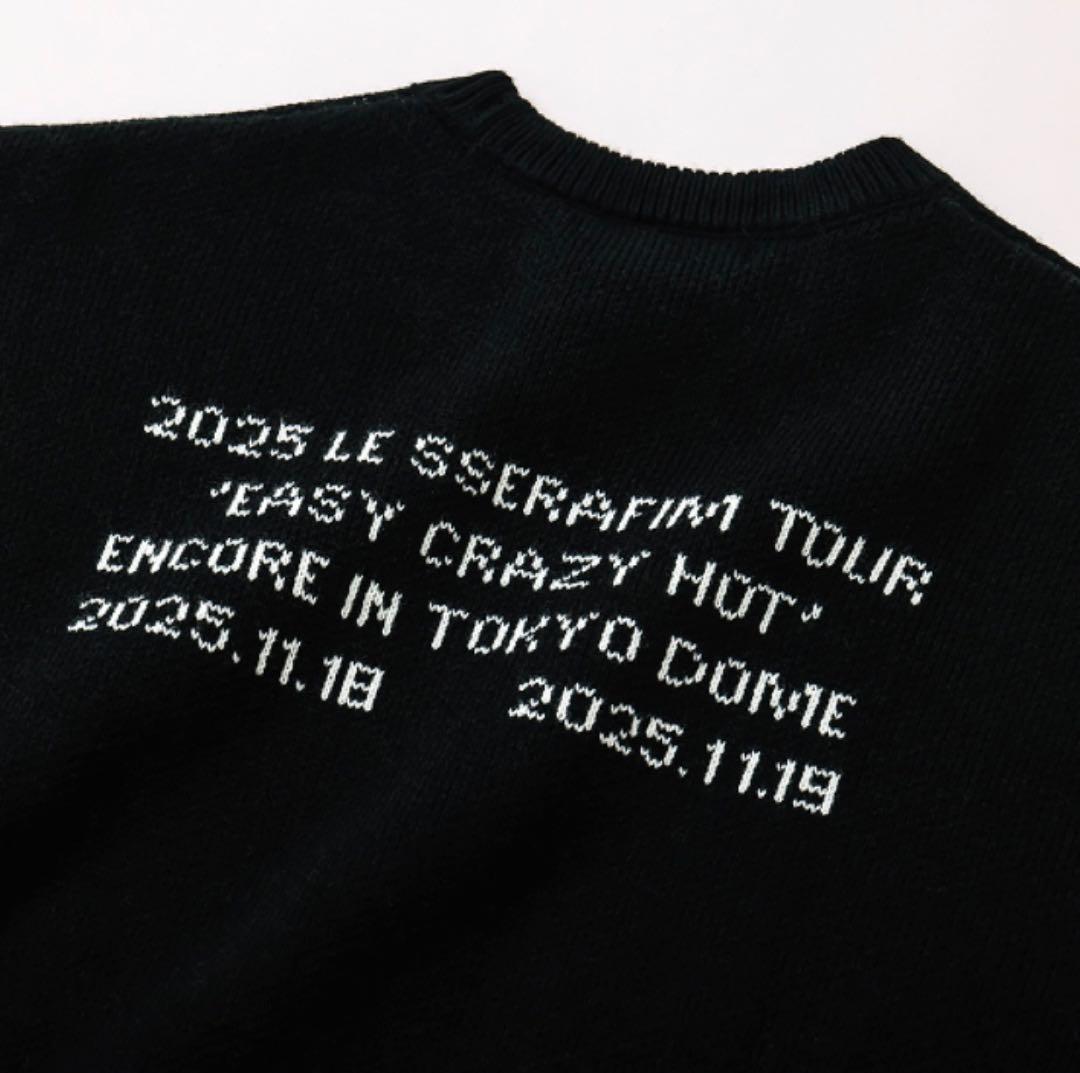 LE SSERAFIM 東京ドーム アパレル ニット トレカ付属 - メルカリ