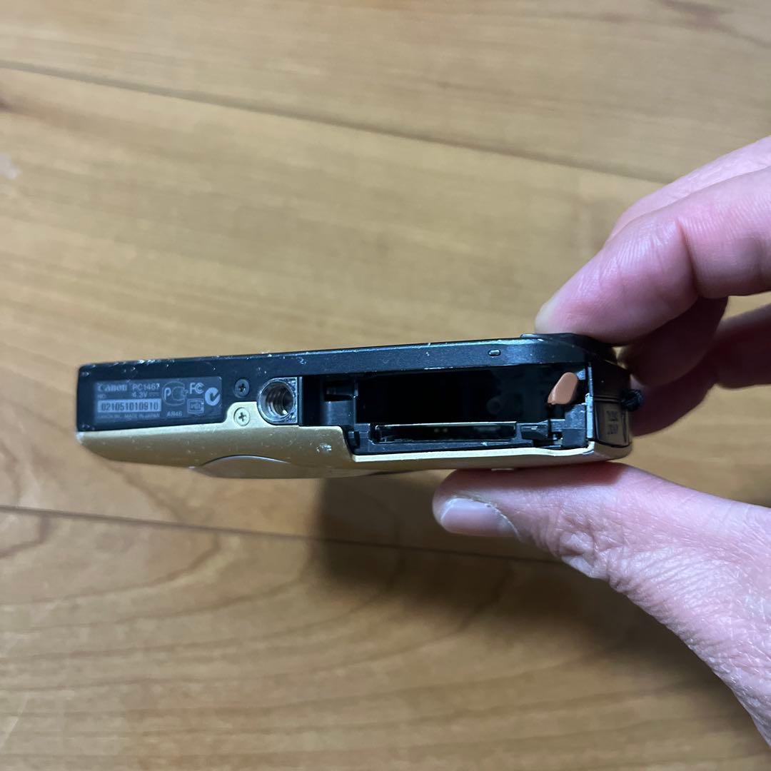 Canon IXY10S ゴールド本体のみ 状態悪い ジャンク品 - メルカリ