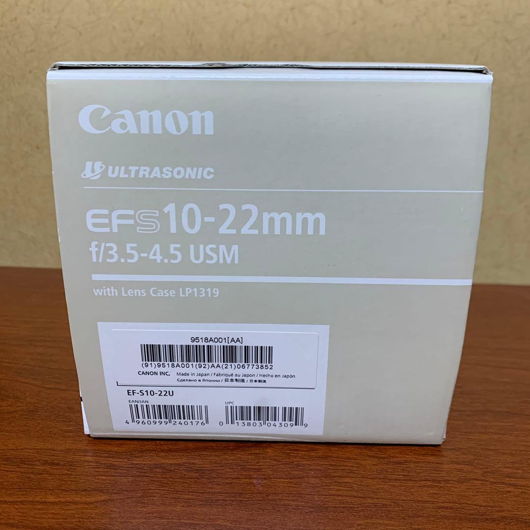 展示未使用品　Canon ズームレンズ EF-S10-22mm F3.5-4.5