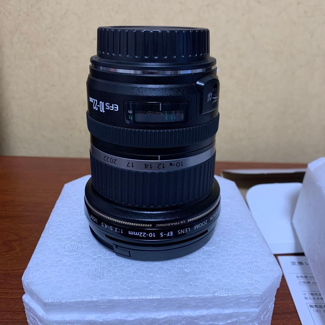 展示未使用品　Canon ズームレンズ EF-S10-22mm F3.5-4.5
