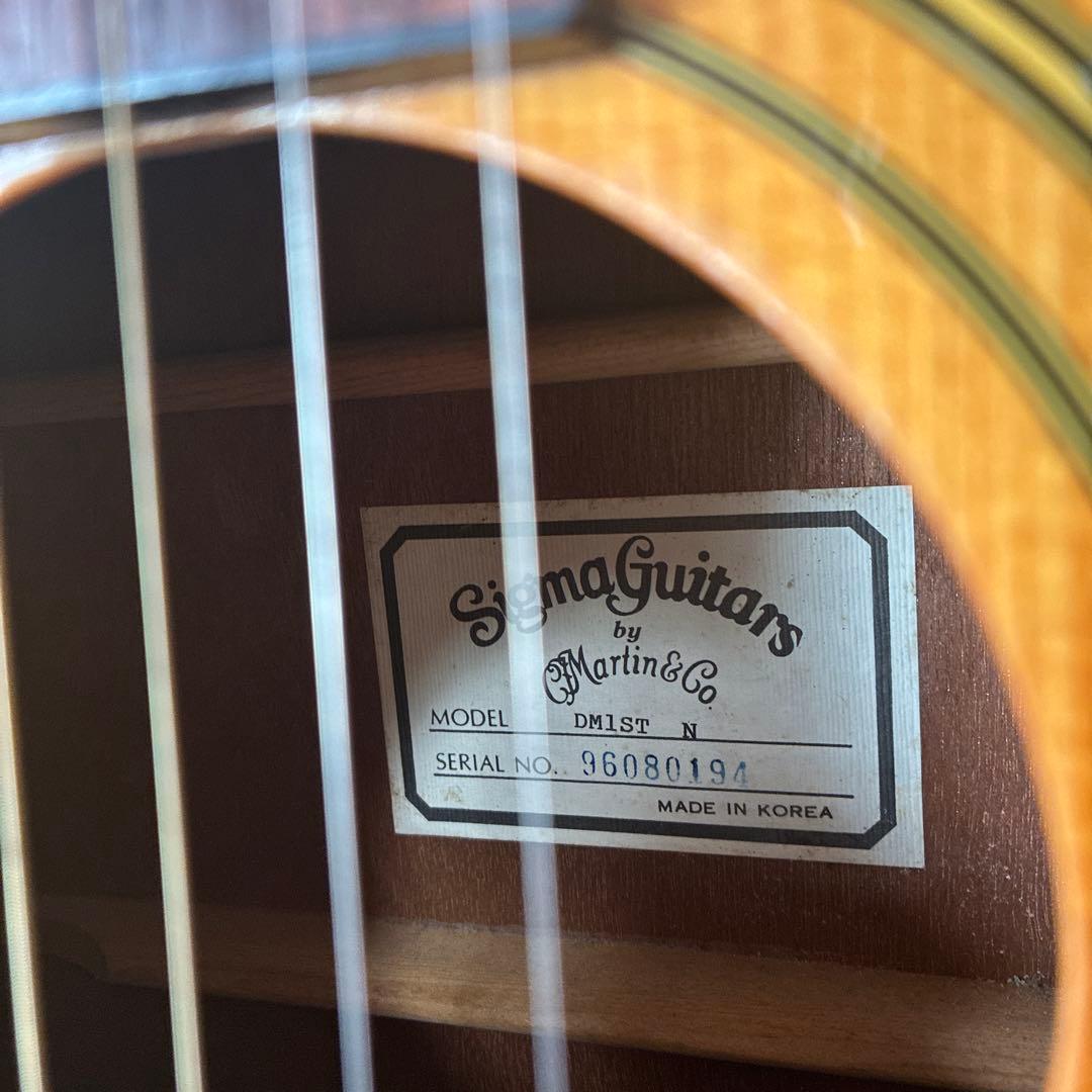 アコースティックギター Sigma Guitars by Martin DM1N - メルカリ